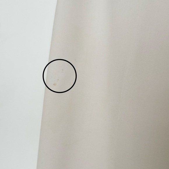 Vintage Sunny Leigh ivory satin waist trousers dress pants - Picture 8 of 9